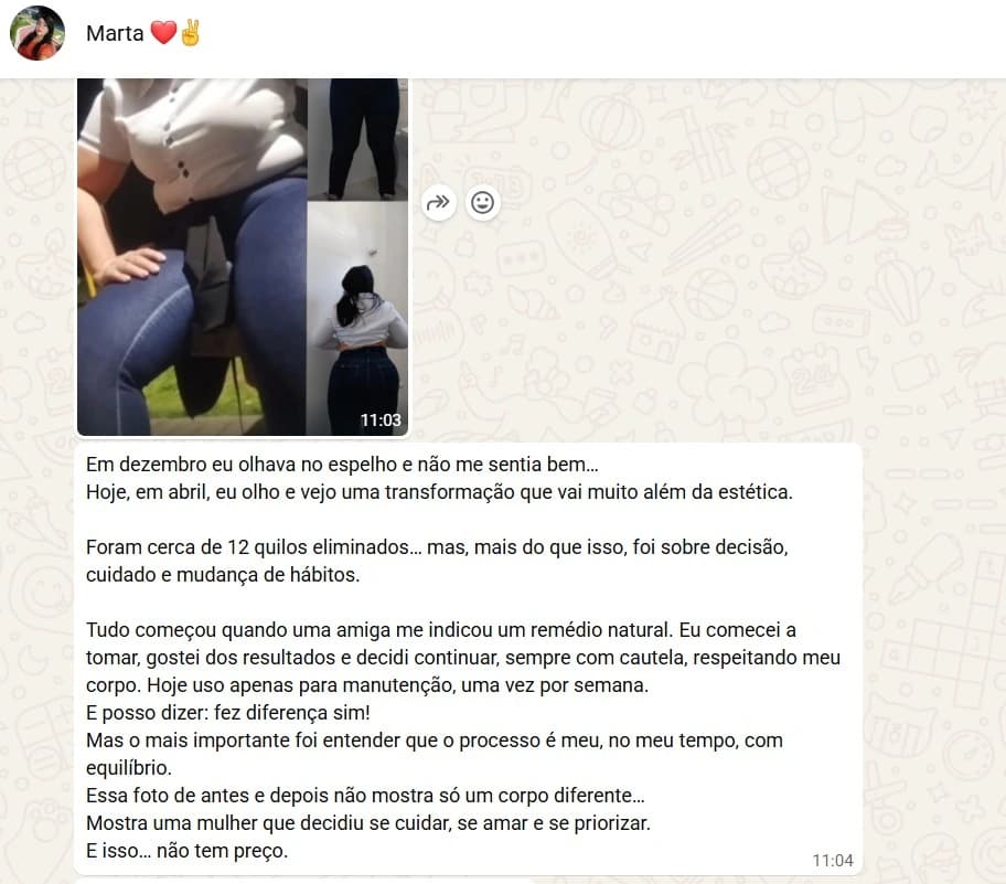 Prova social cliente Manuh Detox 4
