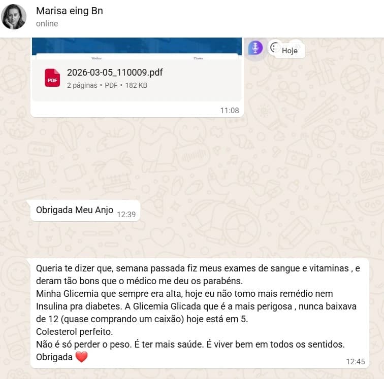 Prova social cliente Manuh Detox 9